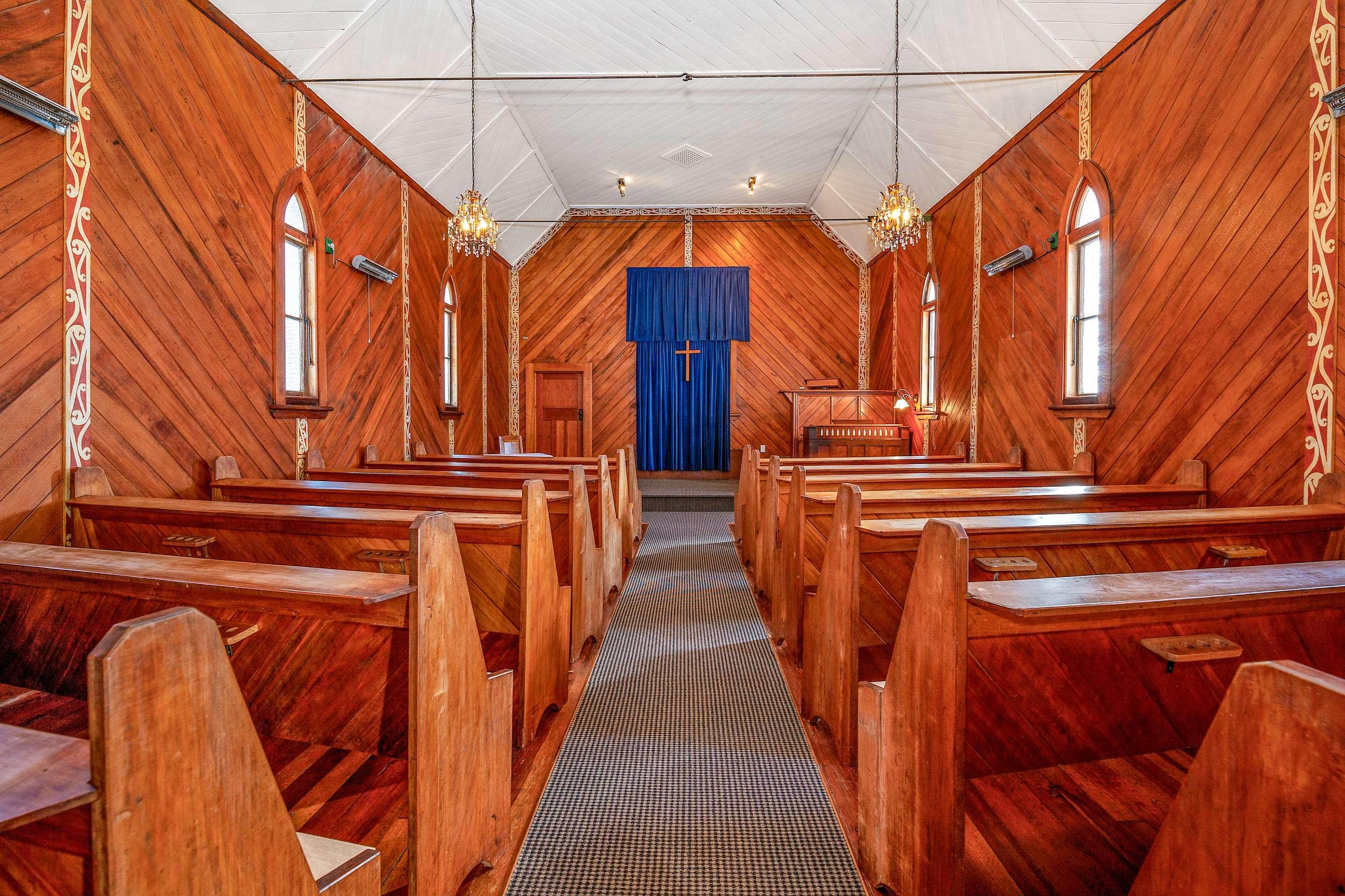 Huka Falls Resort Taupo Exterior photo Interior of the church