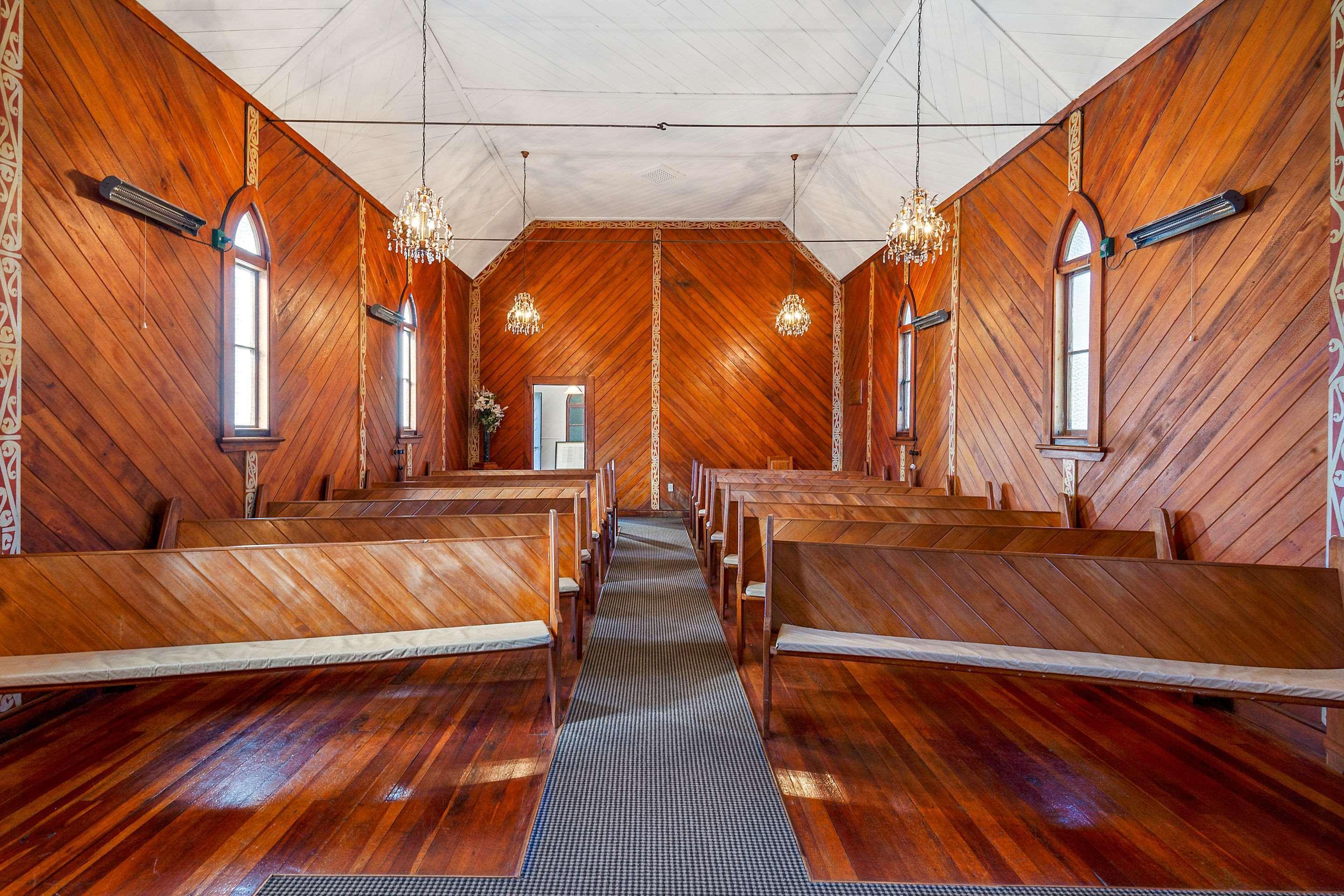 Huka Falls Resort Taupo Exterior photo Interior of the church
